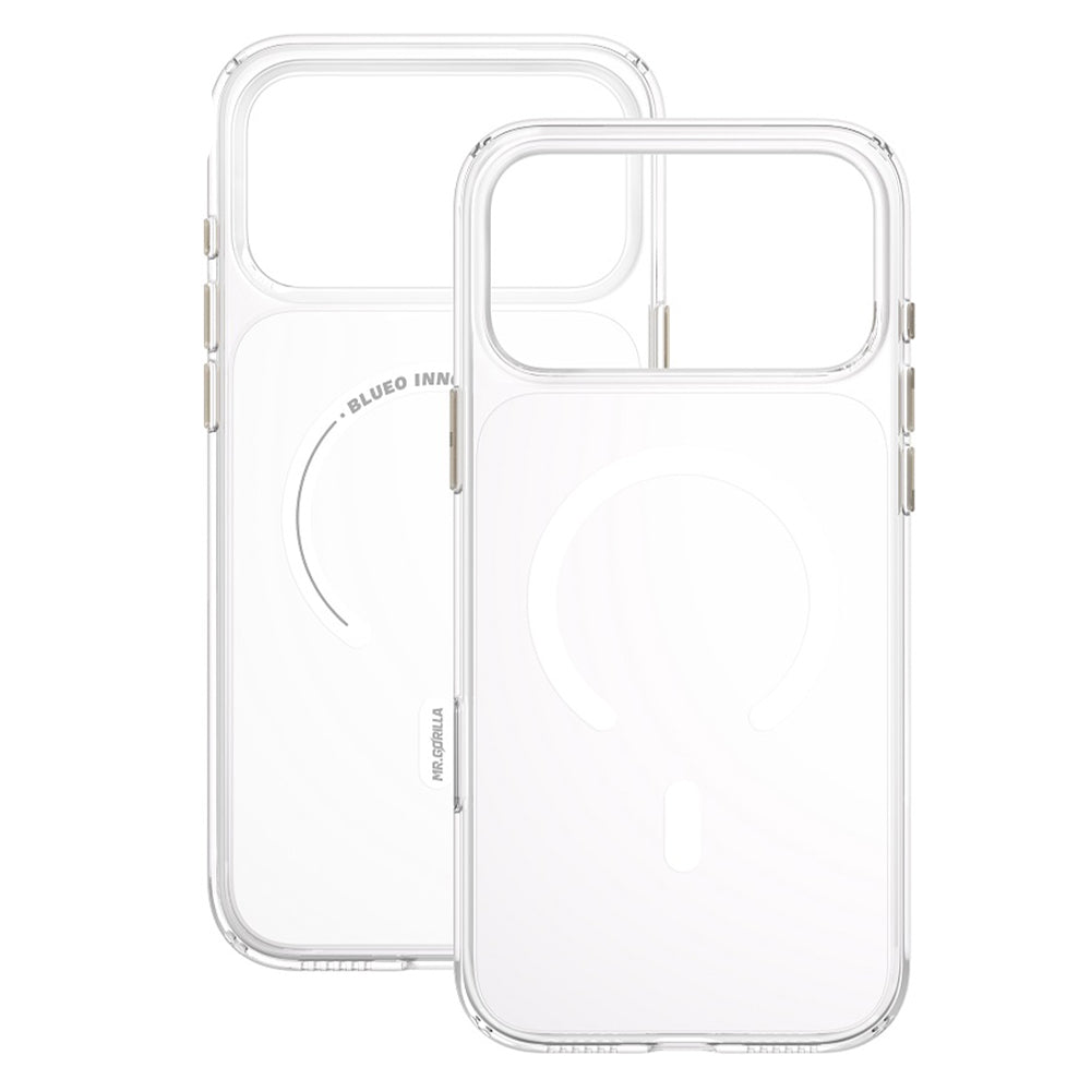 Pouzdro MagSafe pro Apple iPhone 18 Pro Max / 17 Pro Max, Blueo, Crystal+ Anti-Drop, průhledné