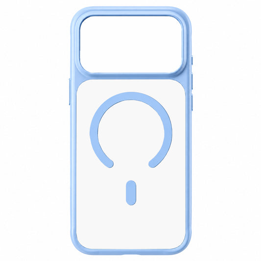Pouzdro MagSafe pro Apple iPhone 18 Pro Max / 17 Pro Max, Blueo, šetrné k pokožce, odolné proti pádu, saténově modré