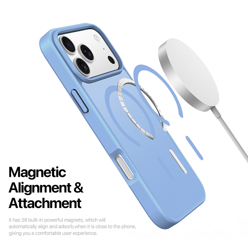 Pouzdro MagSafe pro Apple iPhone 18 Pro Max / 17 Pro Max, DUX DUCIS, Yind, světle růžové