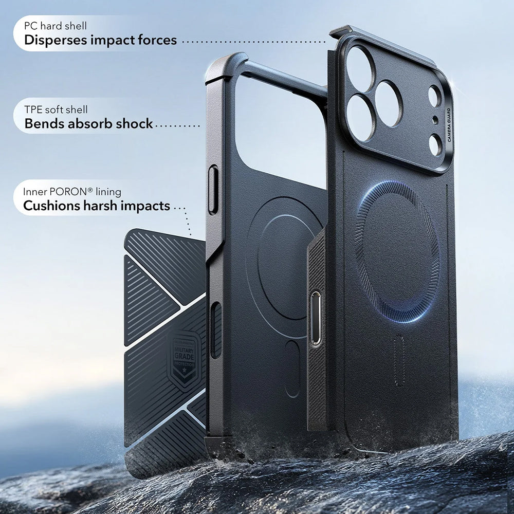 MagSafe pouzdro pro Apple iPhone 18 Pro Max / 17 Pro Max, ESR, Cyber, černé