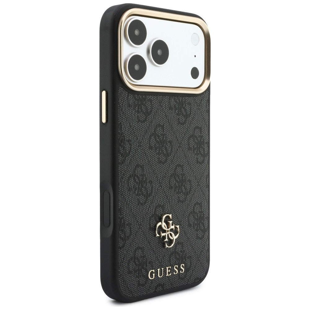 Pouzdro MagSafe pro Apple iPhone 18 Pro Max / 17 Pro Max, Guess, 4G Cardslot, černé