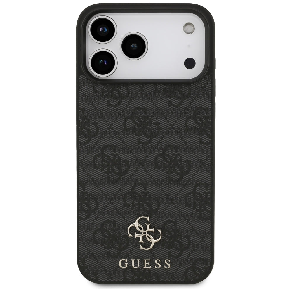 MagSafe pouzdro pro Apple iPhone 18 Pro Max / 17 Pro Max, Guess, 4G Small and Classic, černé