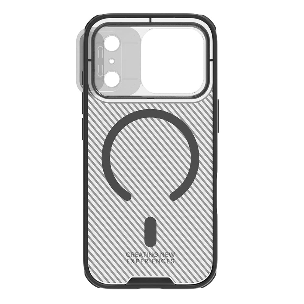 MagSafe pouzdro pro Apple iPhone 18 Pro Max / 17 Pro Max, Nillkin, CamShield Pro, Černé průhledné