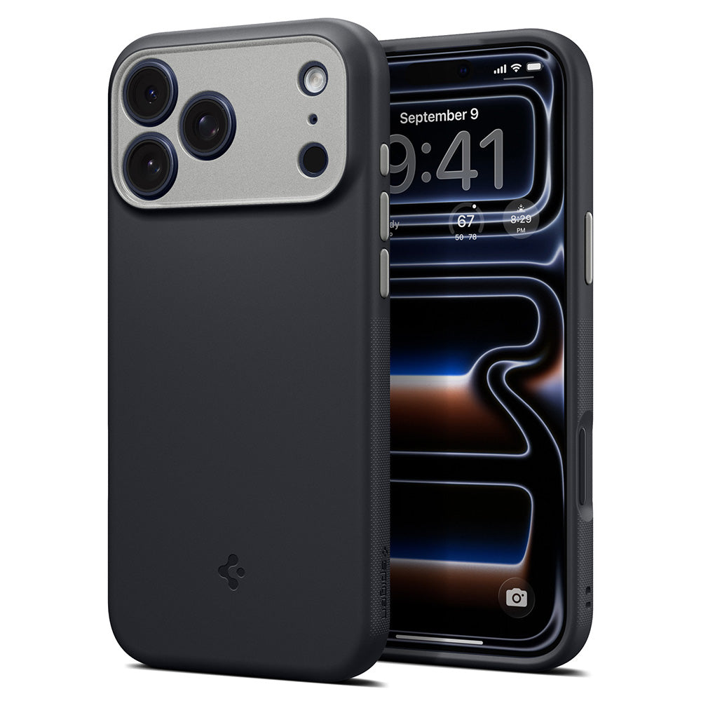 MagSafe pouzdro pro Apple iPhone 18 Pro Max / 17 Pro Max, Spigen, Caseology Nano Pop, černá ACS12142