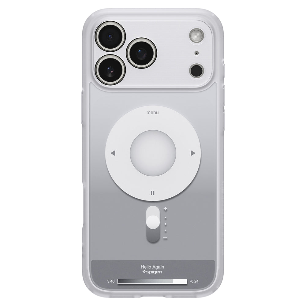 MagSafe pouzdro pro Apple iPhone 18 Pro Max / 17 Pro Max, Spigen, Ultra Hybrid Classic, Stříbrné ACS12130