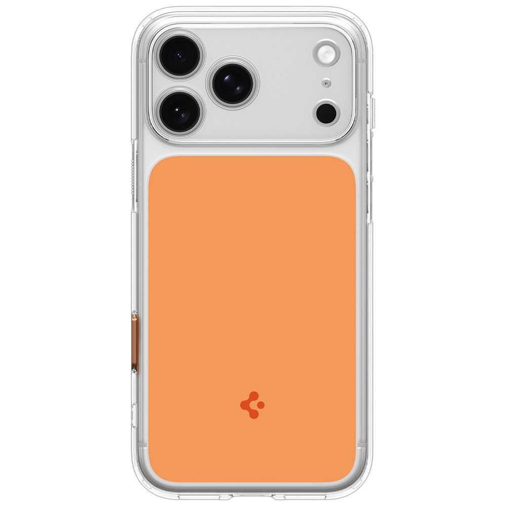 MagSafe pouzdro pro Apple iPhone 18 Pro Max / 17 Pro Max, Spigen, Ultra Hybrid T, Oranžové ACS12133