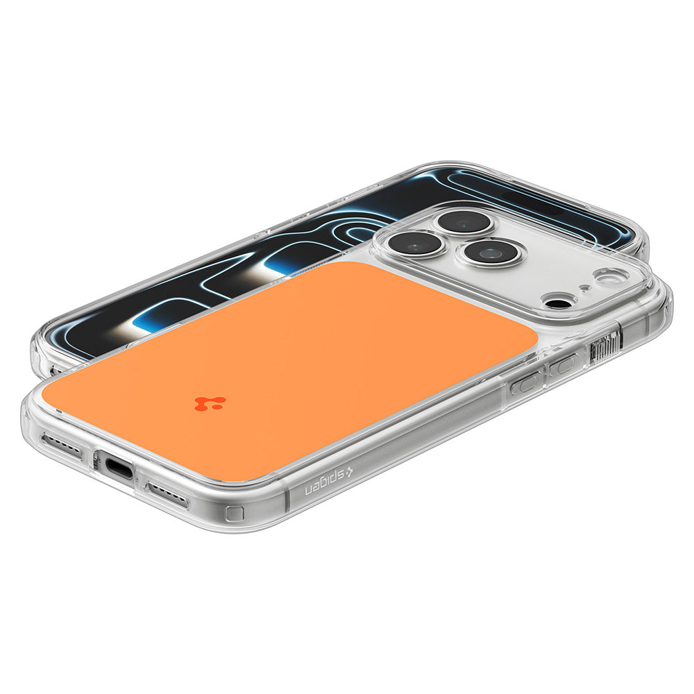 MagSafe pouzdro pro Apple iPhone 18 Pro Max / 17 Pro Max, Spigen, Ultra Hybrid T, Oranžové ACS12133