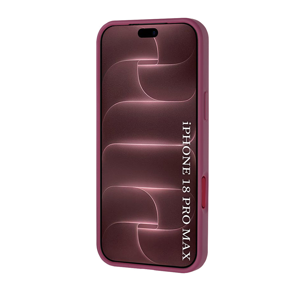 MagSafe pouzdro pro Apple iPhone 18 Pro Max / 17 Pro Max, Techsuit, Pro, Tmavě vínová