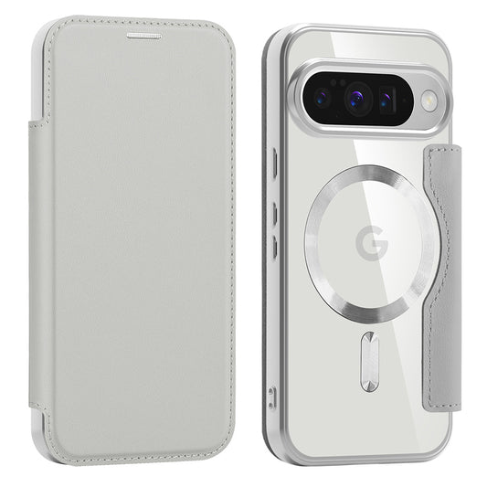 MagSafe pouzdro pro Google Pixel 10 Pro / 10, Techsuit, SmartMag Book, Šedé