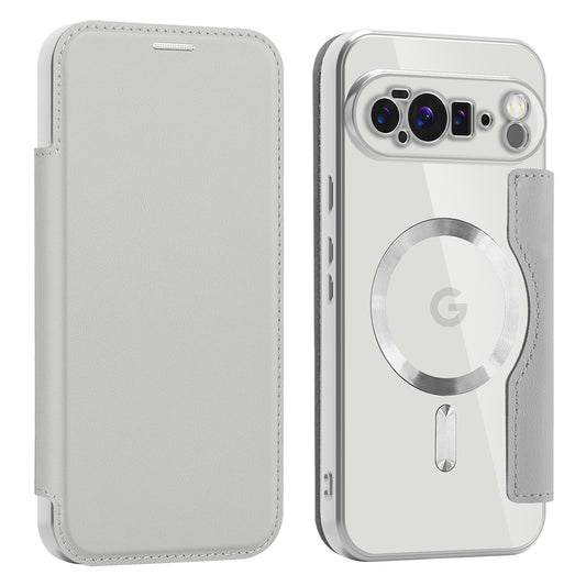 MagSafe pouzdro pro Google Pixel 10 Pro XL, Techsuit, SmartMag Book, šedé