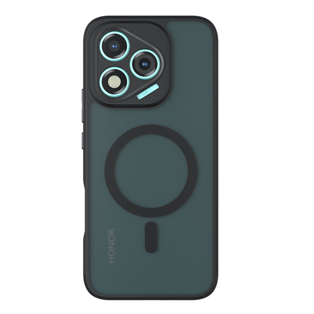 MagSafe pouzdro pro Honor 400 Lite, Techsuit, PureFrost, Černá saténová