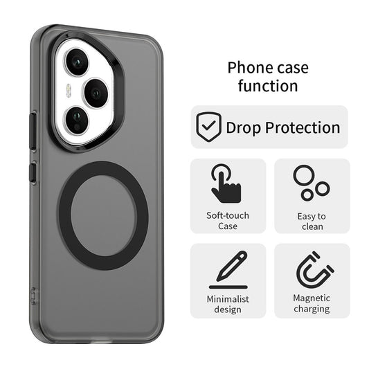 MagSafe pouzdro pro Honor 400 Pro, Techsuit, CandyCase, černé