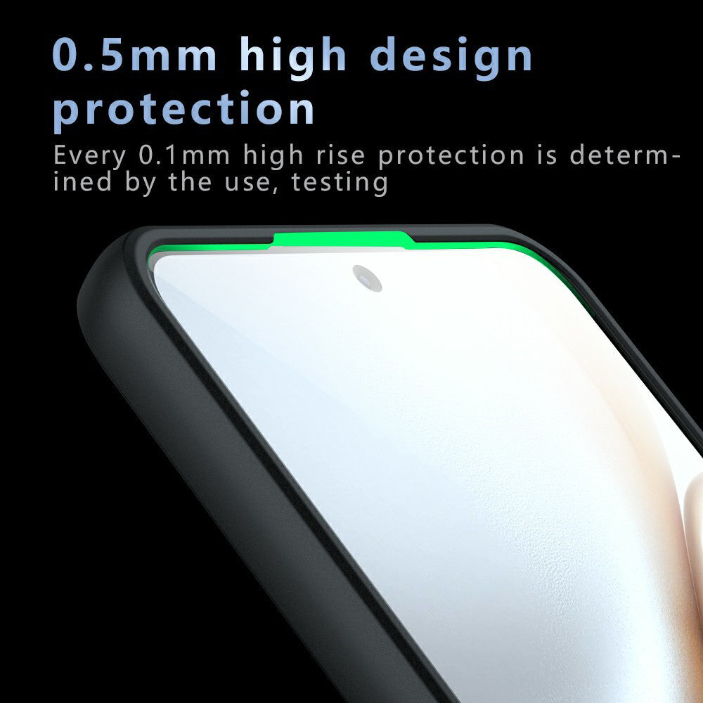 Pouzdro MagSafe pro Honor 400 Smart 4G / X7d 4G / 400 Smart 5G, Techsuit, PureFrost, Saténově černé