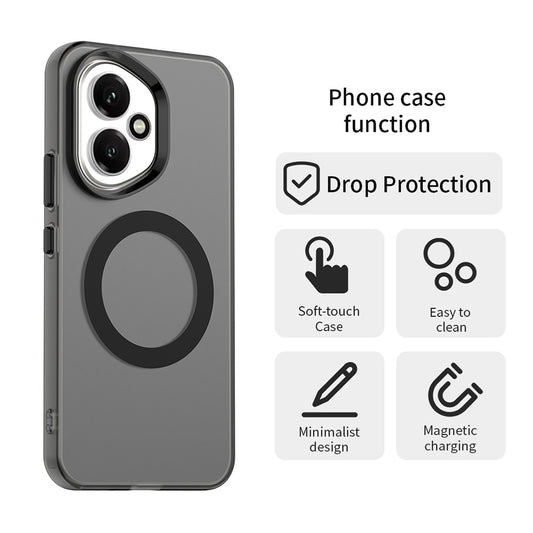 MagSafe pouzdro pro Honor 400, Techsuit, CandyCase, černé