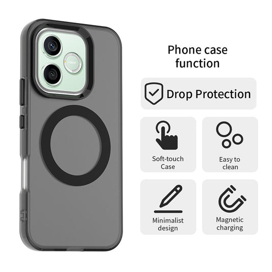 MagSafe pouzdro pro Honor 600 Lite, Techsuit, CandyCase, černé