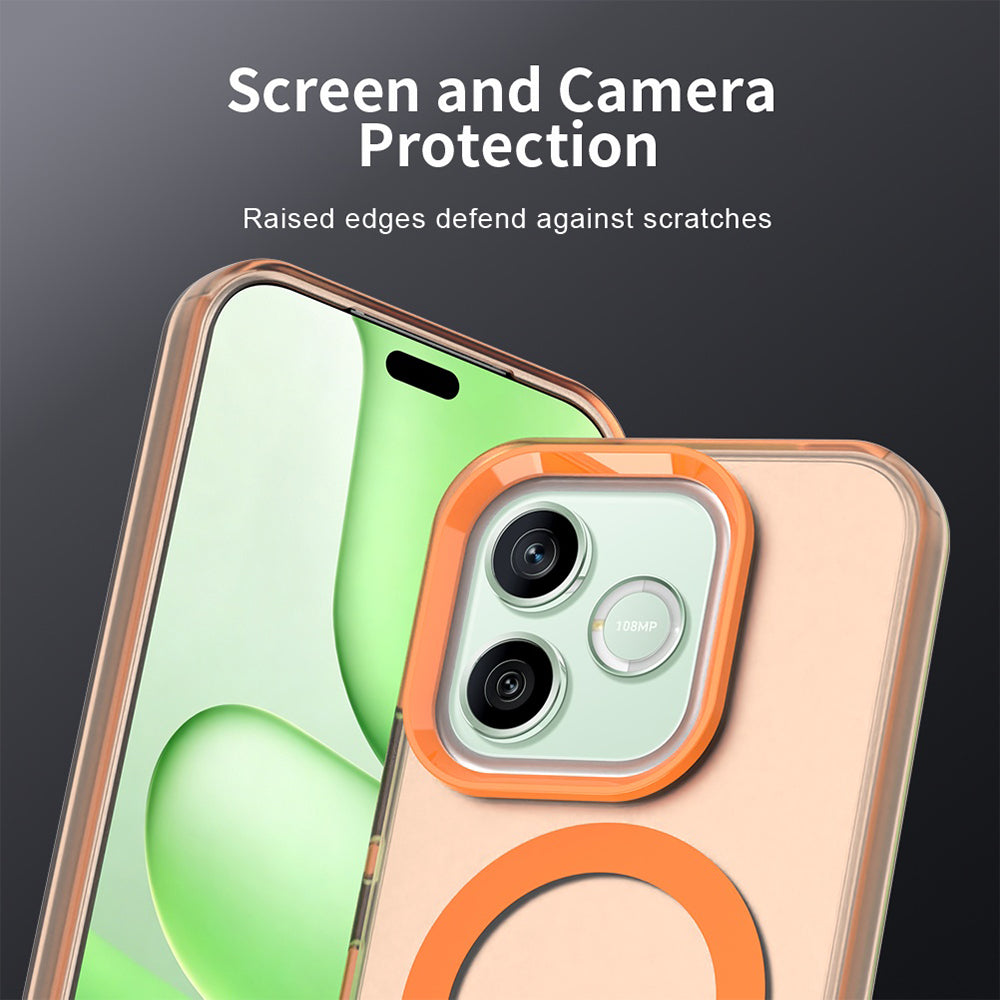 MagSafe pouzdro pro Honor 600 Lite, Techsuit, CandyCase, Oranžové