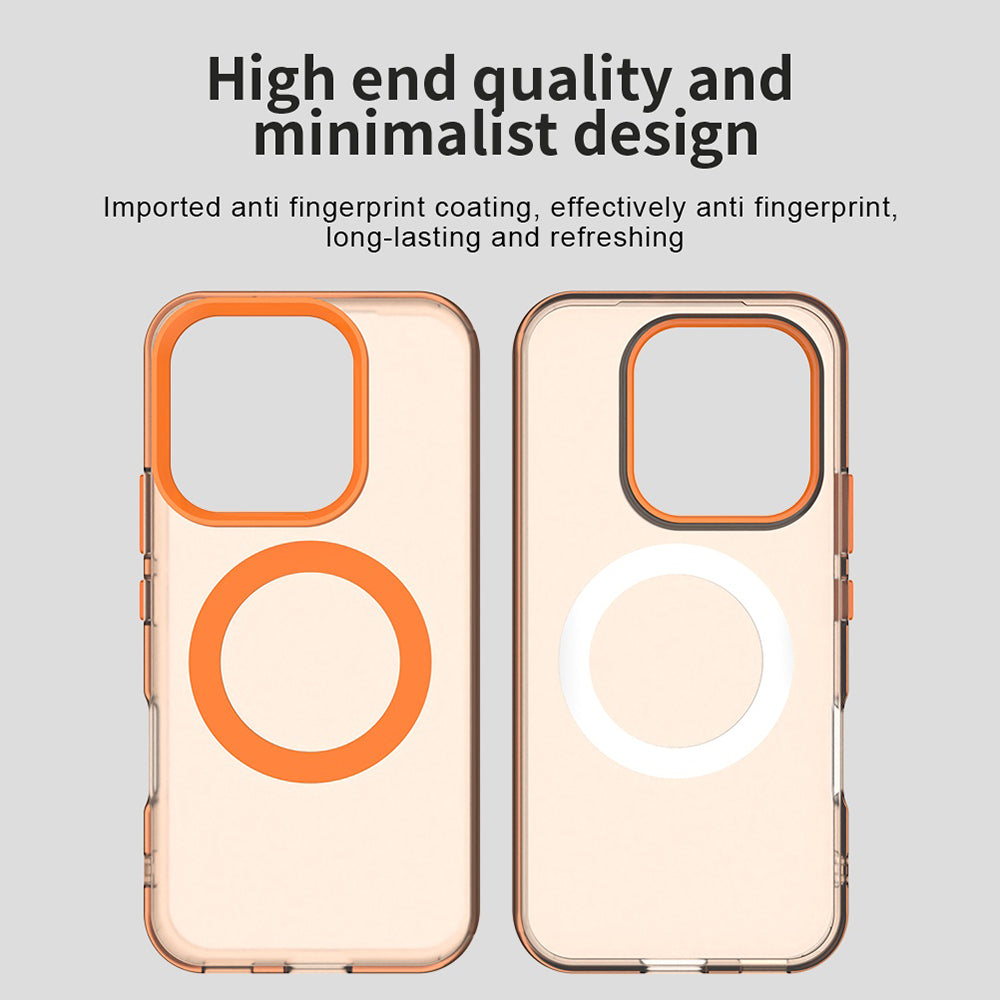 MagSafe pouzdro pro Honor 600 Pro / 600, Techsuit, CandyCase, Oranžové