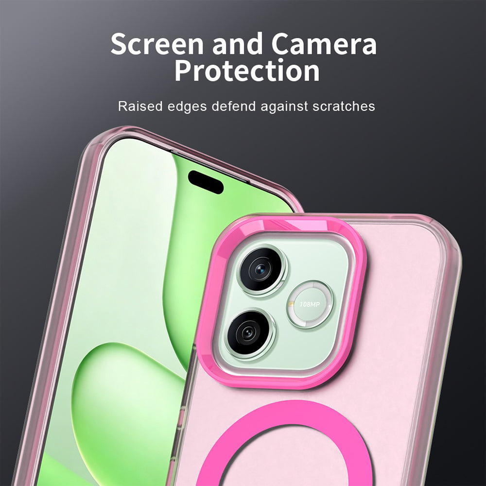 MagSafe pouzdro pro Honor 600 Pro / 600, Techsuit, CandyCase, růžové