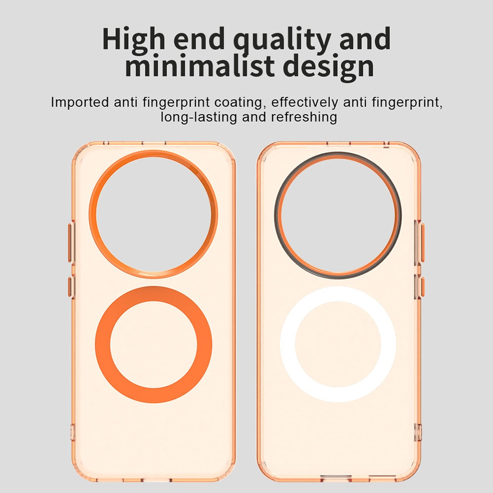 Pouzdro MagSafe pro Honor Magic8 Lite, Techsuit, CandyCase, Oranžové