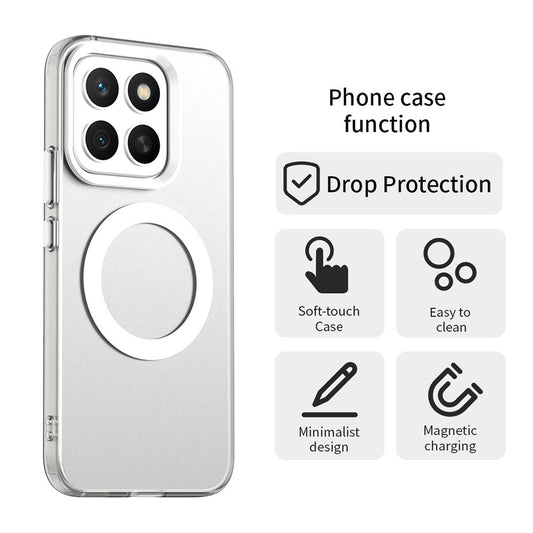 MagSafe pouzdro pro Honor X8c, Techsuit, CandyCase, bílé