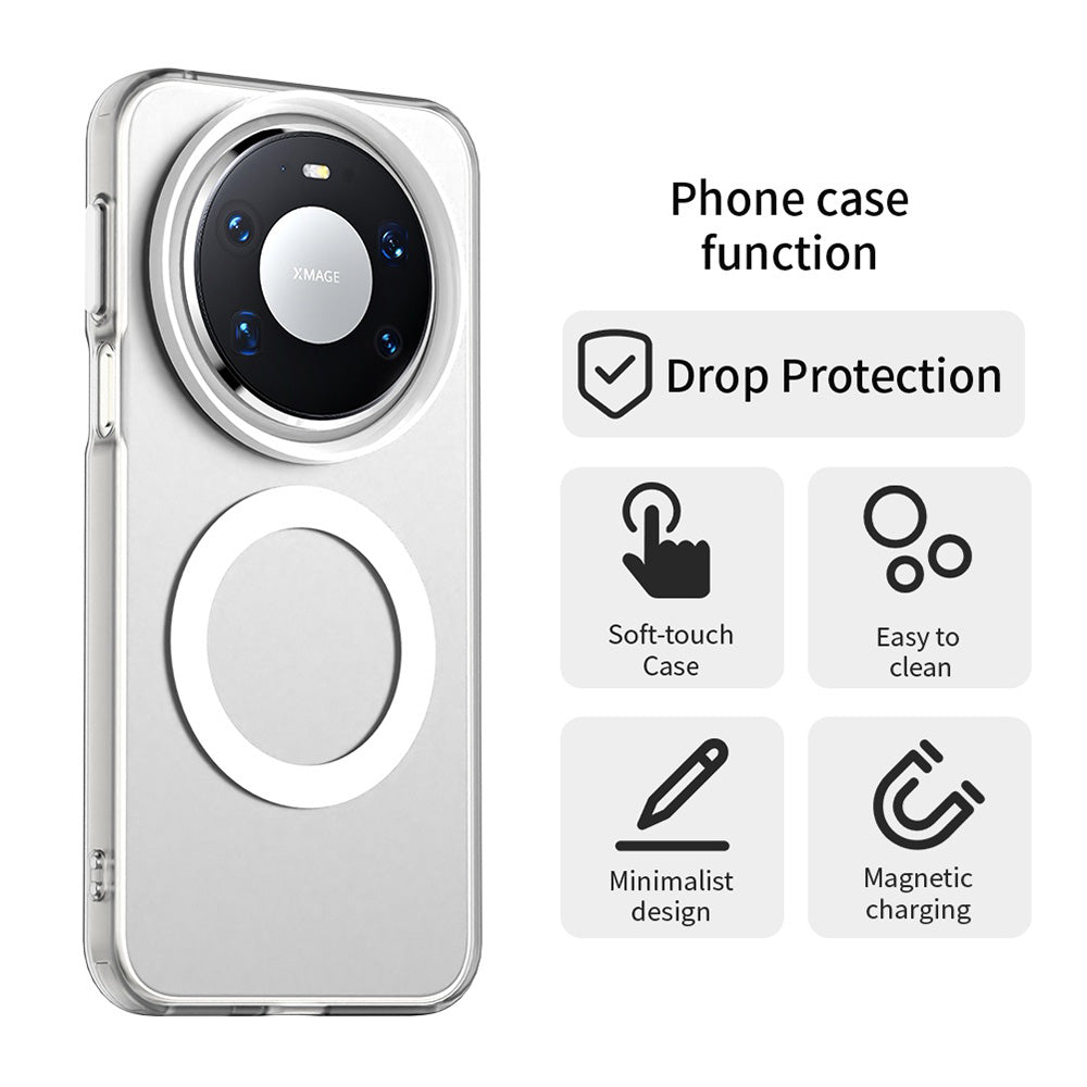 Pouzdro MagSafe pro Huawei Mate 80 Pro, Techsuit, CandyCase, Bílá