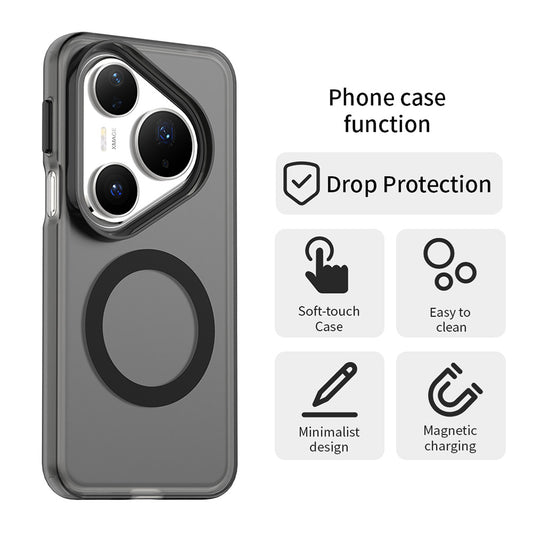 MagSafe Case for Huawei Pura 80 Pro, Techsuit, CandyCase, Black