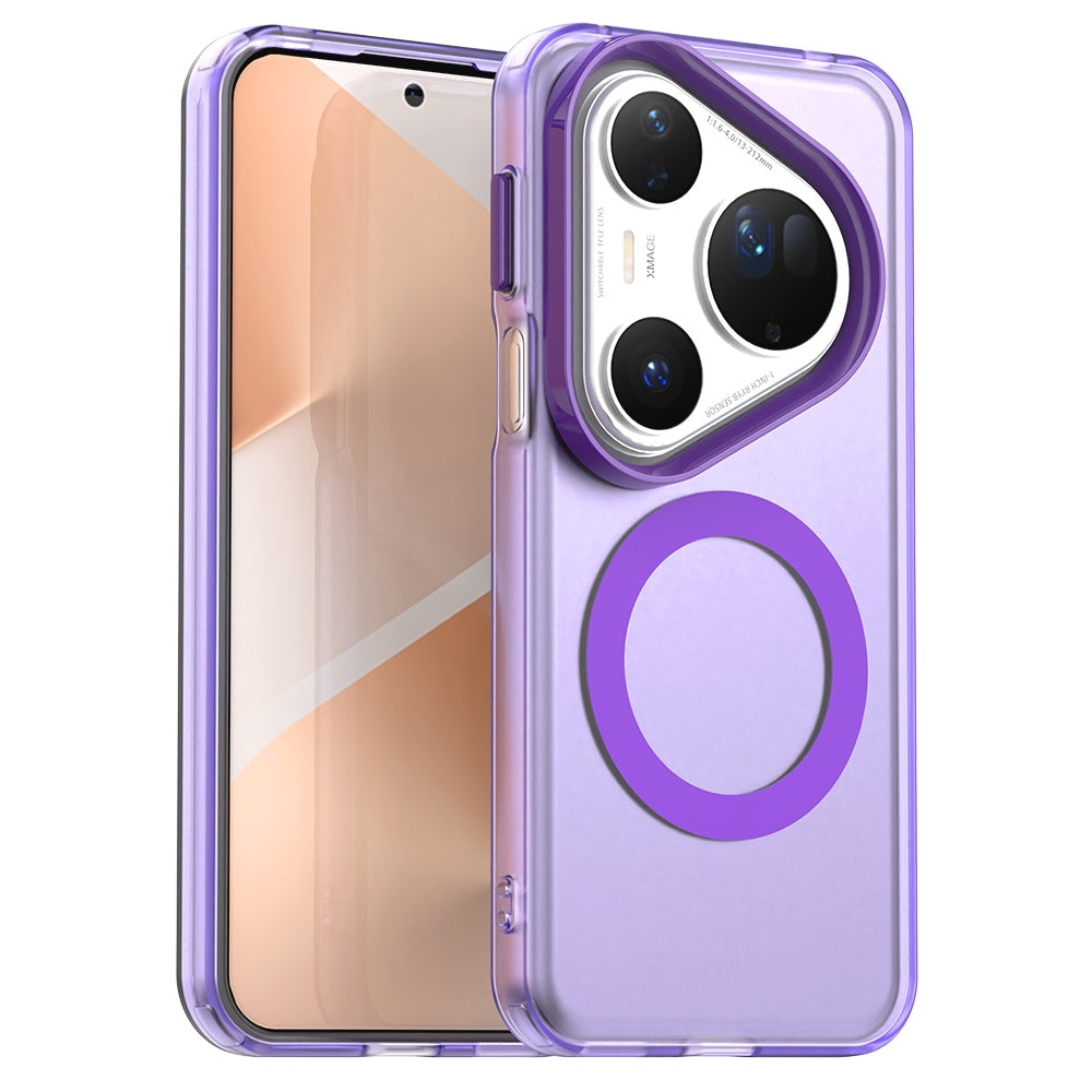 MagSafe pouzdro pro Huawei Pura 80 Ultra, Techsuit, CandyCase, fialové