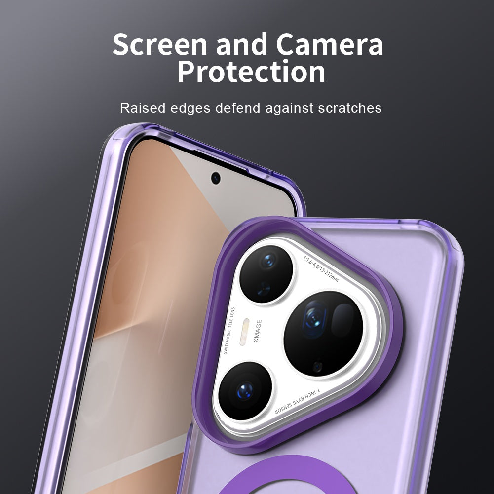 MagSafe pouzdro pro Huawei Pura 80 Ultra, Techsuit, CandyCase, fialové
