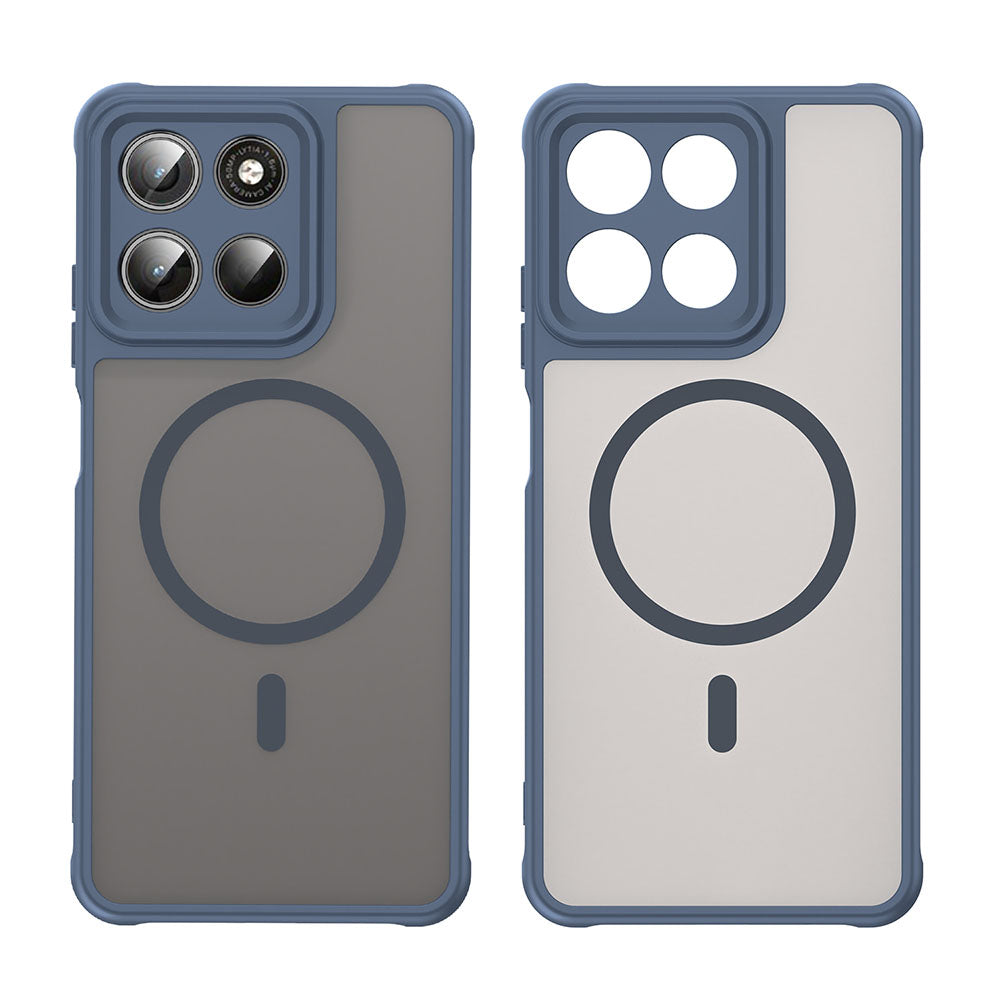 MagSafe pouzdro pro Motorola Moto G47 / G37 Power / G37, Techsuit, HaloFrost II, Tmavě modrá