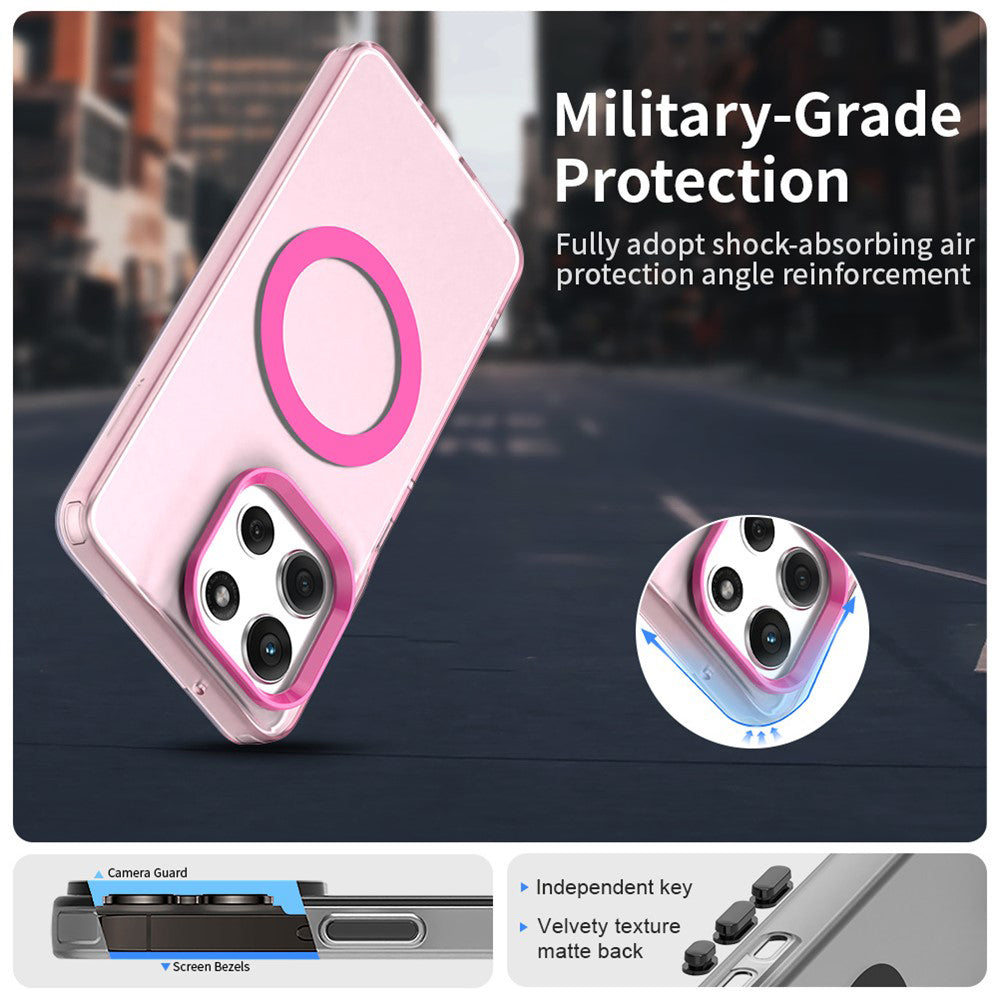 Pouzdro MagSafe pro Motorola Moto G86, Techsuit, CandyCase, Růžové