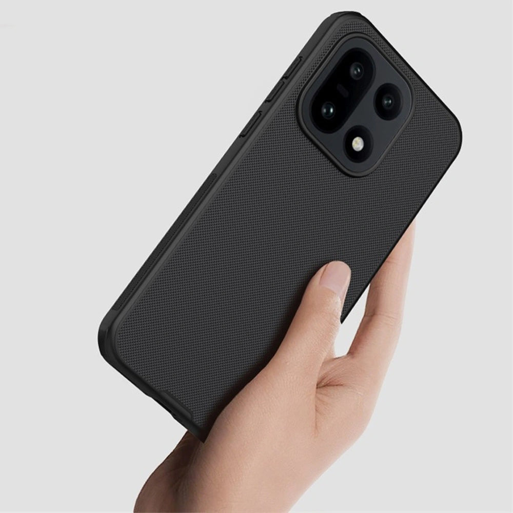 MagSafe pouzdro pro OnePlus 15, Nillkin, Super Shield Pro, Černá saténová