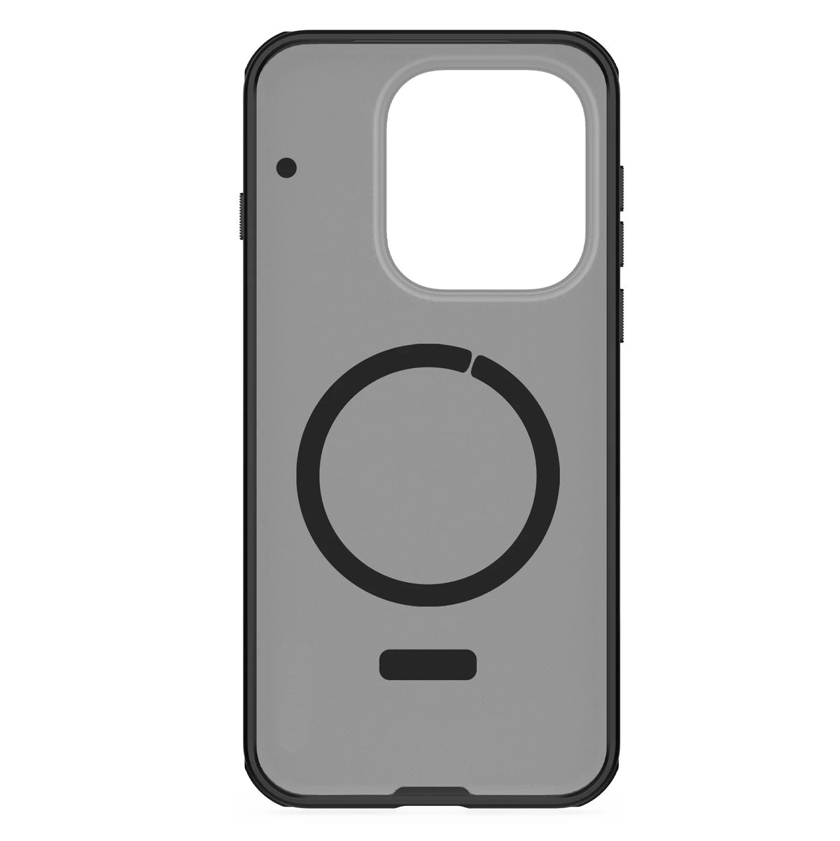 MagSafe pouzdro pro OnePlus 15, Nillkin, Super Shield Pro, Černé Průhledné Matné