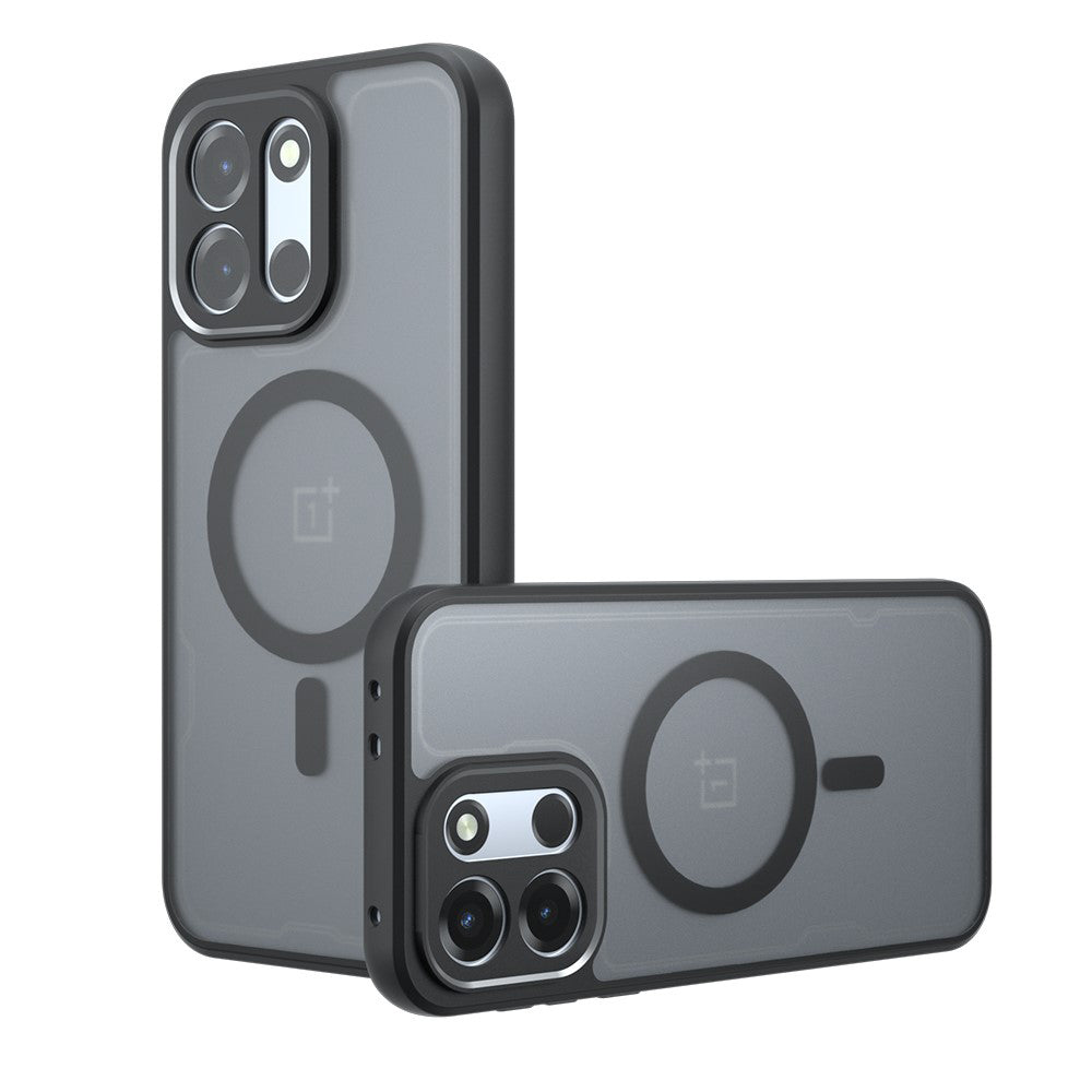 MagSafe pouzdro pro OnePlus Nord 6, Techsuit, PureFrost, Černá saténová
