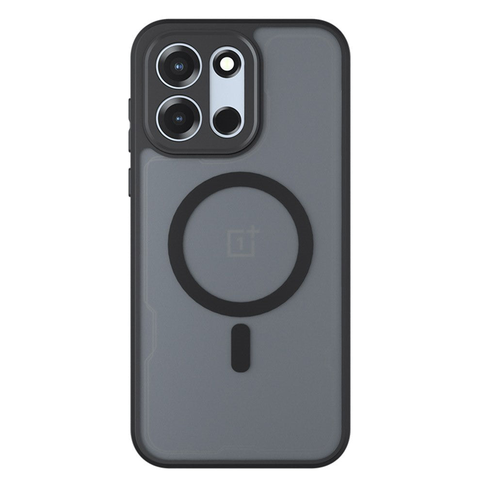 MagSafe pouzdro pro OnePlus Nord 6, Techsuit, PureFrost, Černá saténová