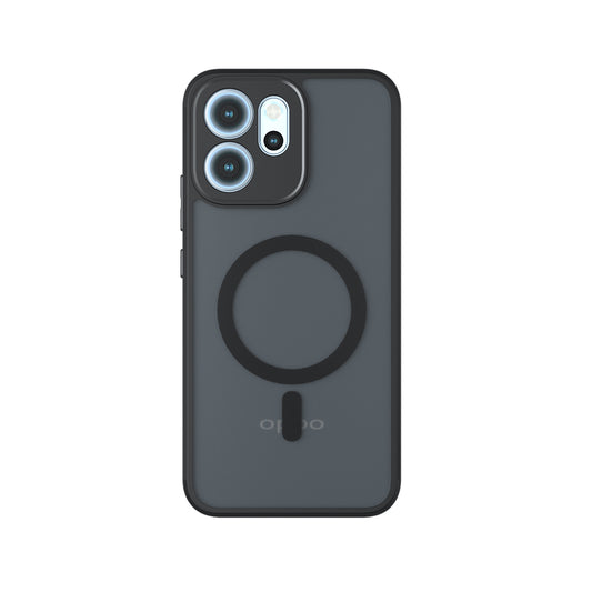 MagSafe pouzdro pro Oppo Reno14 FS 5G / Reno14 F, Techsuit, PureFrost, Černá saténová