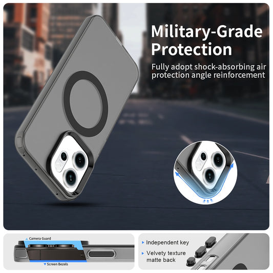 Pouzdro MagSafe pro Oppo Reno14, Techsuit, CandyCase, Černá