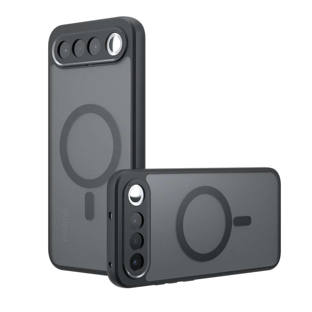 MagSafe pouzdro pro Realme 16, Techsuit, PureFrost, Černá saténová