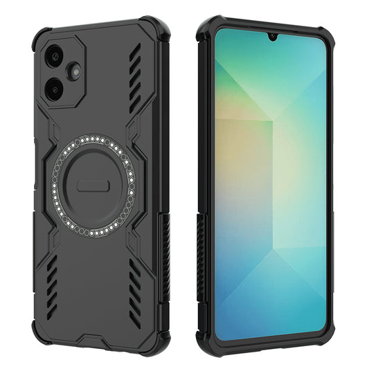 MagSafe pouzdro pro Samsung Galaxy A06 A065, Techsuit, ArmorMag, černé