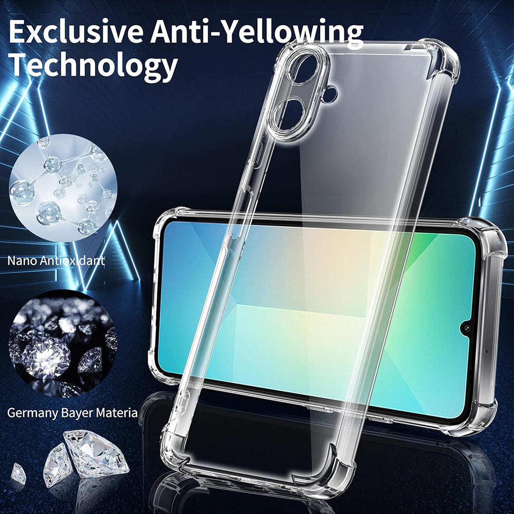 Pouzdro MagSafe pro Samsung Galaxy A07 4G A075, Techsuit, Shockproof, Průhledné