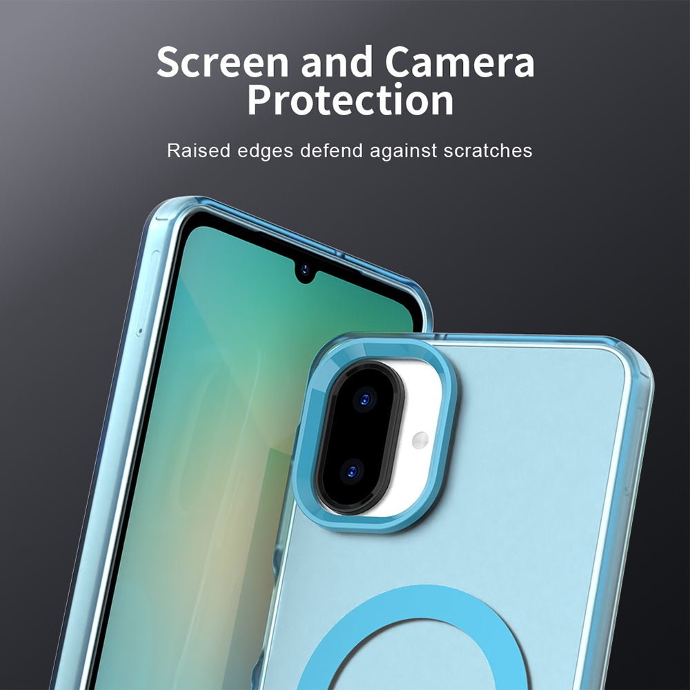 MagSafe pouzdro pro Samsung Galaxy A07 4G A075, Techsuit, CandyCase, Modrá