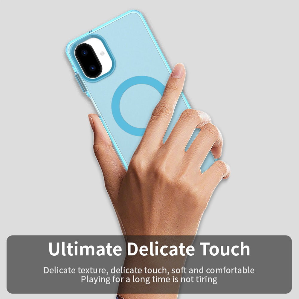 MagSafe pouzdro pro Samsung Galaxy A07 4G A075, Techsuit, CandyCase, Modrá