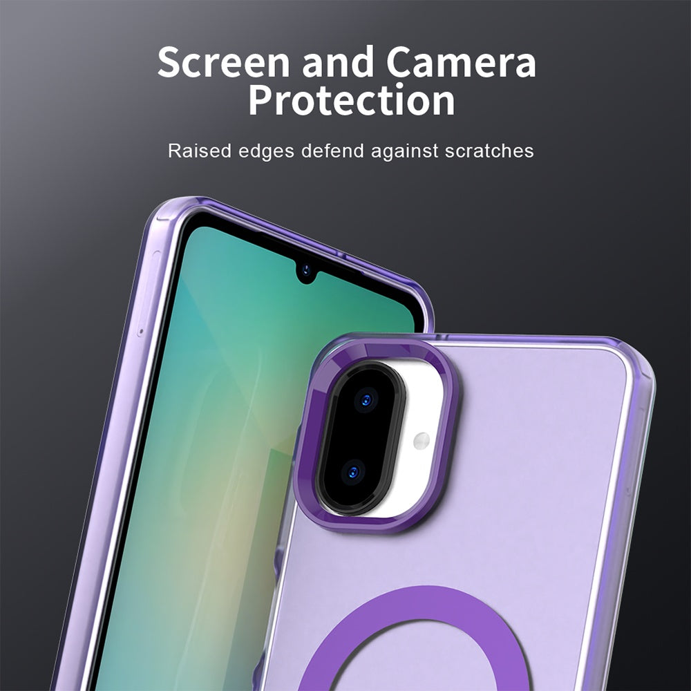 MagSafe pouzdro pro Samsung Galaxy A07 4G A075, Techsuit, CandyCase, Fialová