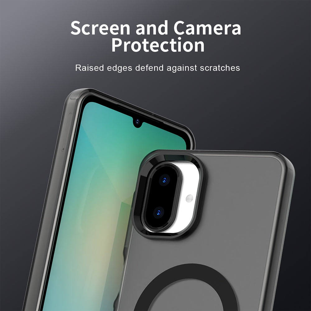 MagSafe pouzdro pro Samsung Galaxy A07 4G A075, Techsuit, CandyCase, černé