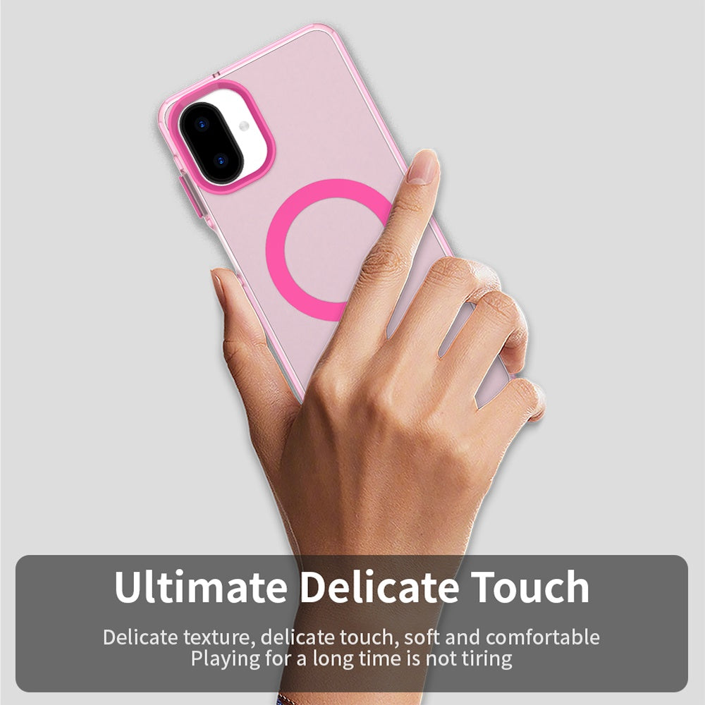 MagSafe pouzdro pro Samsung Galaxy A07 4G A075, Techsuit, CandyCase, růžové