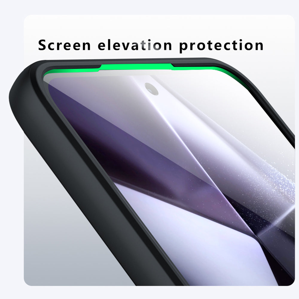 MagSafe pouzdro pro Samsung Galaxy A16 5G A166 / A16 4G A165, Techsuit, PureFrost, Černá saténová