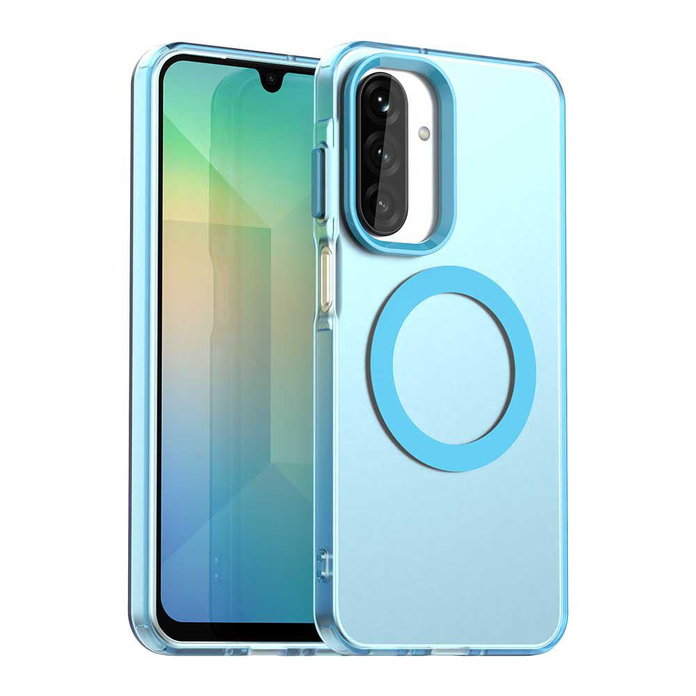 MagSafe pouzdro pro Samsung Galaxy A17 5G A176, Techsuit, CandyCase, modrá