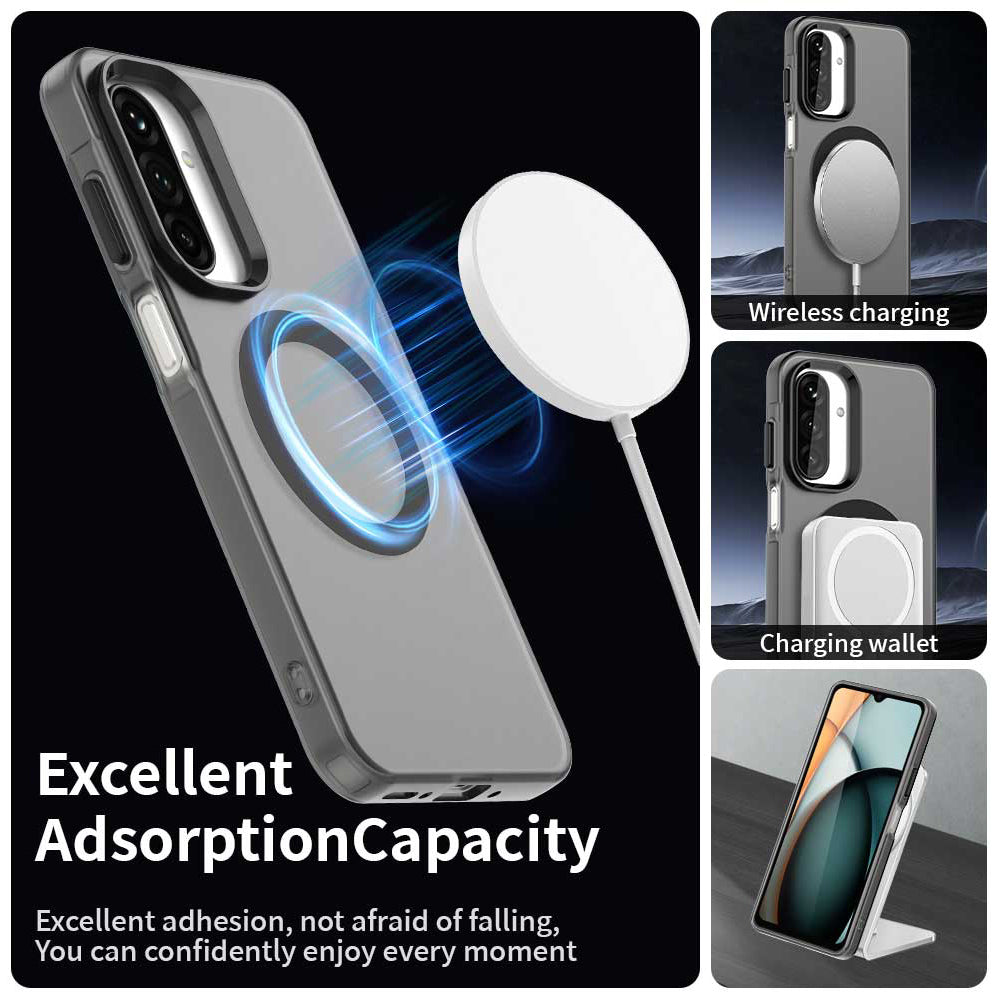 MagSafe pouzdro pro Samsung Galaxy A17 5G, Techsuit, CandyCase, černé