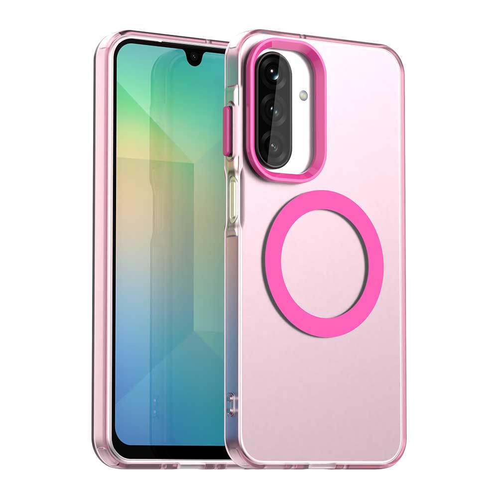 MagSafe pouzdro pro Samsung Galaxy A17 5G A176, Techsuit, CandyCase, růžové