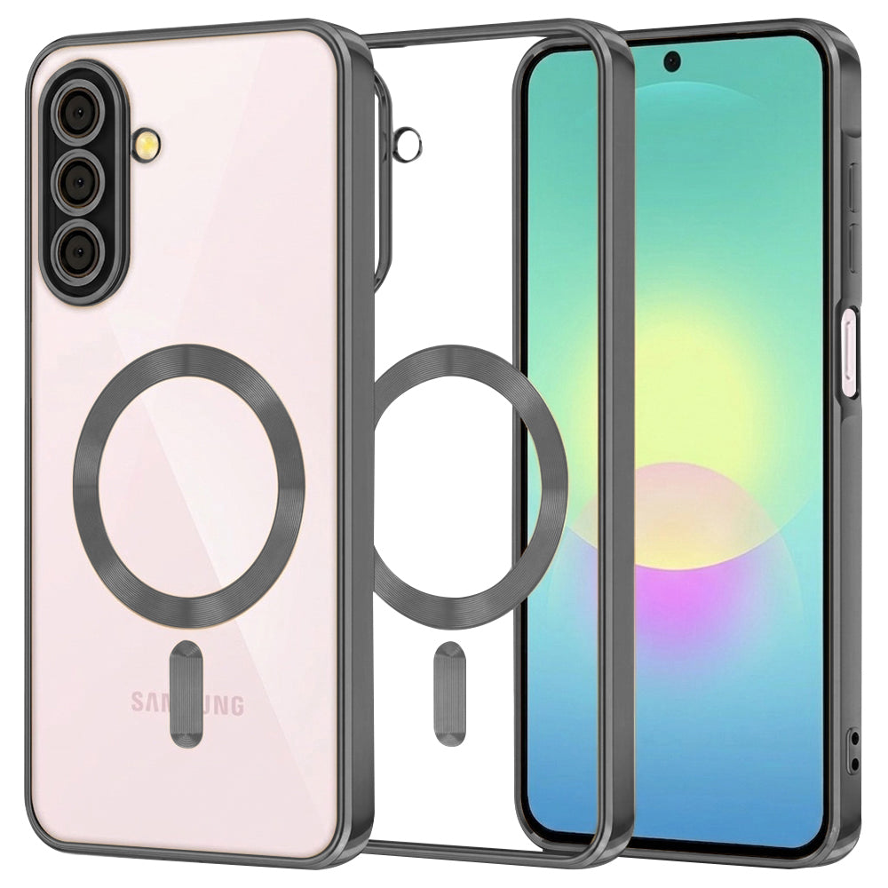 MagSafe pouzdro pro Samsung Galaxy A27 5G, Techsuit, Luxury Crystal, černé