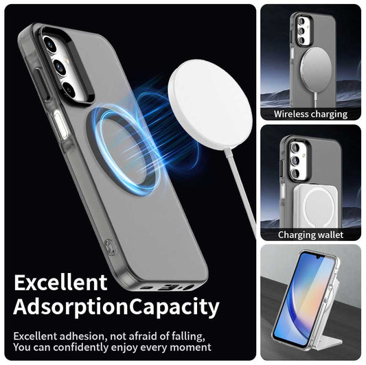 MagSafe pouzdro pro Samsung Galaxy A35 5G A356, Techsuit, CandyCase, černé